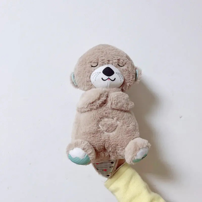 Peluche NutryCalm Nutria Dormilona Con Sonidos, Luces y Respiración