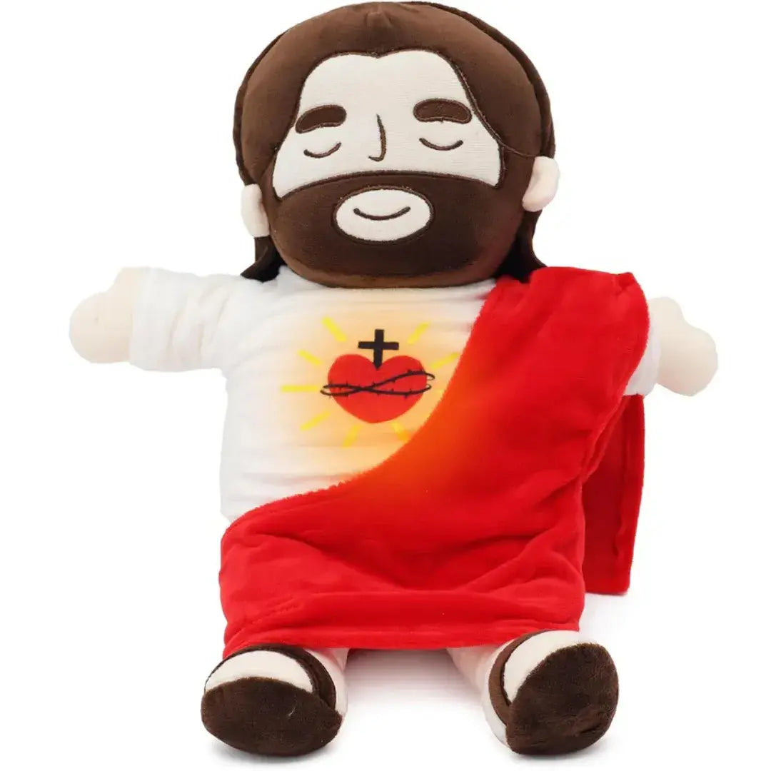 Peluche De Jesus Con Sonidos Luces Y Respiración