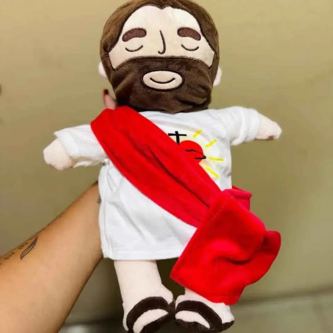 Peluche De Jesus Con Sonidos Luces Y Respiración