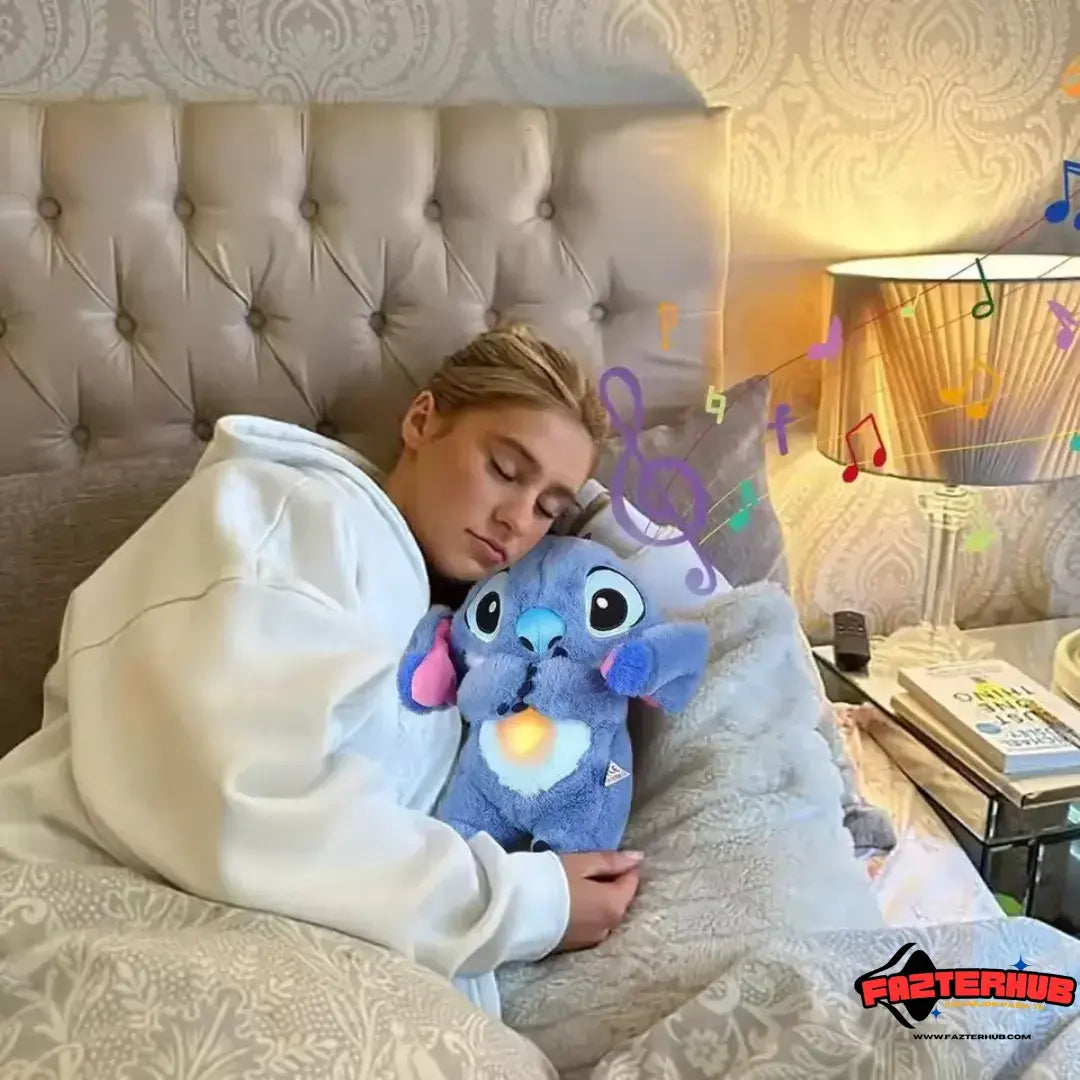 Peluche Stitch Con Sonidos, Luces y Respiración Disney