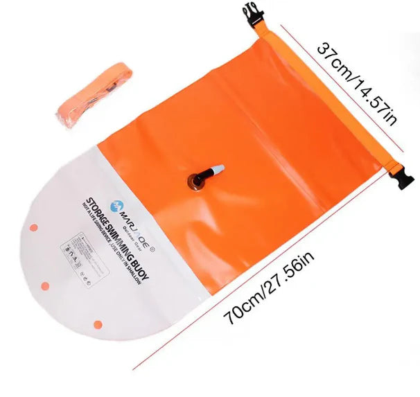 Boya Inflable 25 Litros Marjaqe Natación en Aguas Abiertas