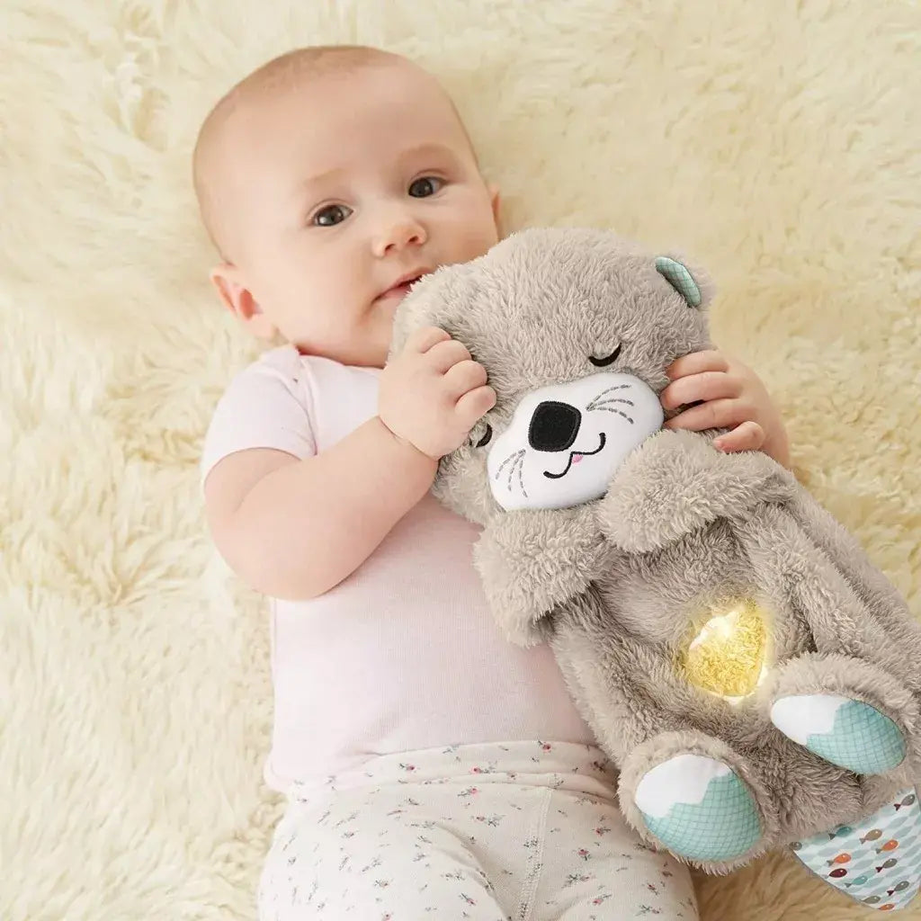 Peluche NutryCalm Nutria Dormilona Con Sonidos, Luces y Respiración