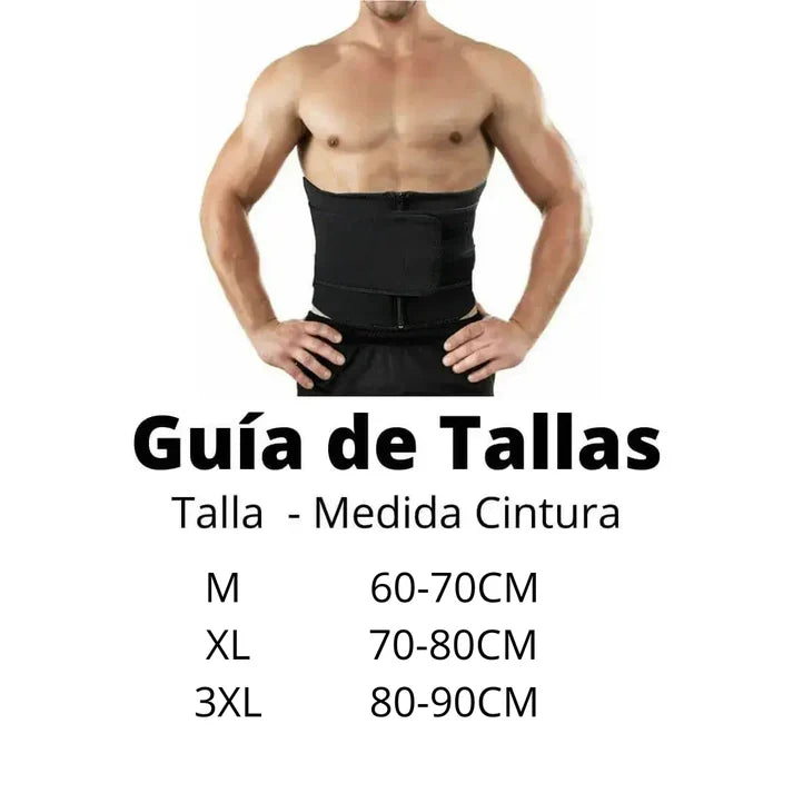 Faja Reductora Moldeadoras Abdomen Deportivas Hombre