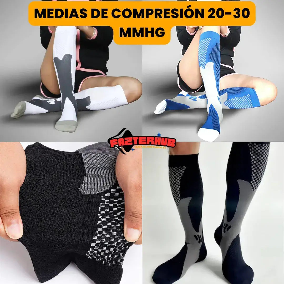 Medias de Compresión Deportivas Varices Unisex