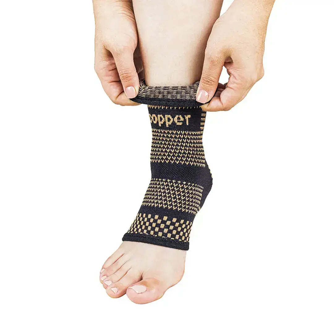 Tobillera de Comprensión de Cobre Copper