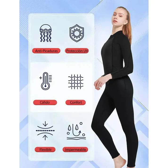 Wetsuit Pro 3/2 mm Traje de Neopreno 3/2 mm Unisex