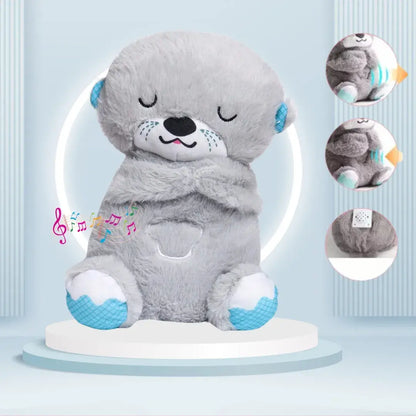 Peluche NutryCalm Nutria Dormilona Con Sonidos, Luces y Respiración