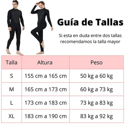 Wetsuit Pro 3/2 mm Traje de Neopreno 3/2 mm Unisex