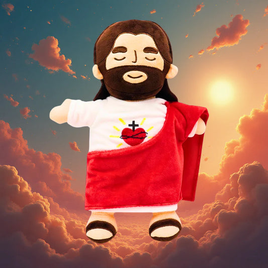 Peluche De Jesus Con Sonidos Luces Y Respiración