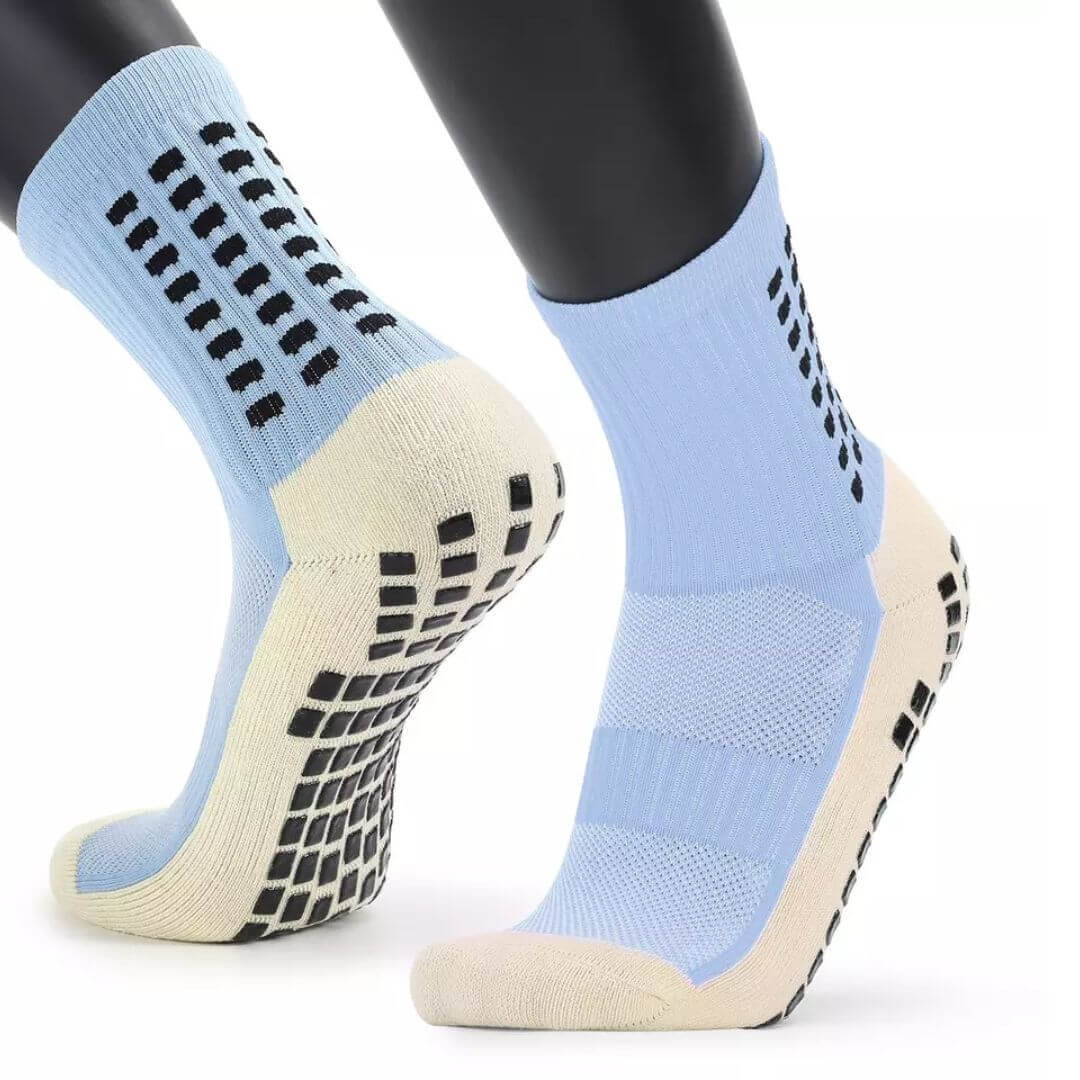 Medias Técnicas Profesionales Deportivas Antideslizantes Grip Socks | Pack x3
